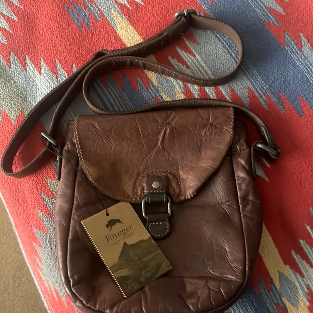 Jack George handbag. Horse Shoe bag from Voyager collection